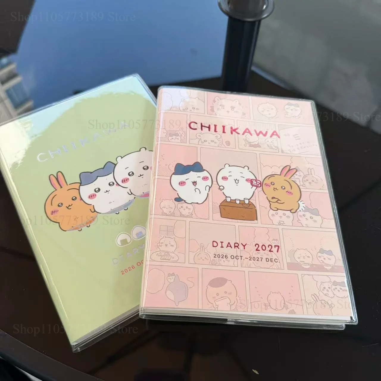 Stationery Books - Chiikawa 2027 Wochen- und Monatsplaner, Cartoon-Tagebuch,