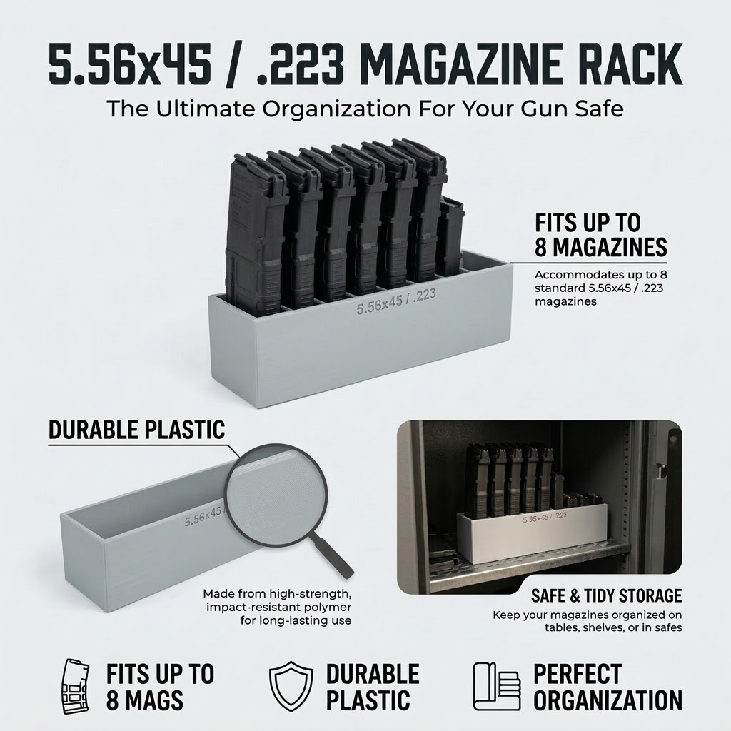 223/5.56 Vertikale Magazin-Auf – Magazines Bewertung und Preis