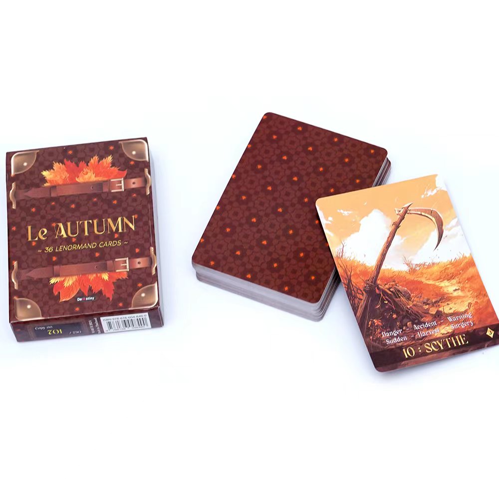 Lenormand Tarot Deck Le Autumn – Tarot Deck With Guidebook Bewertung und Preis