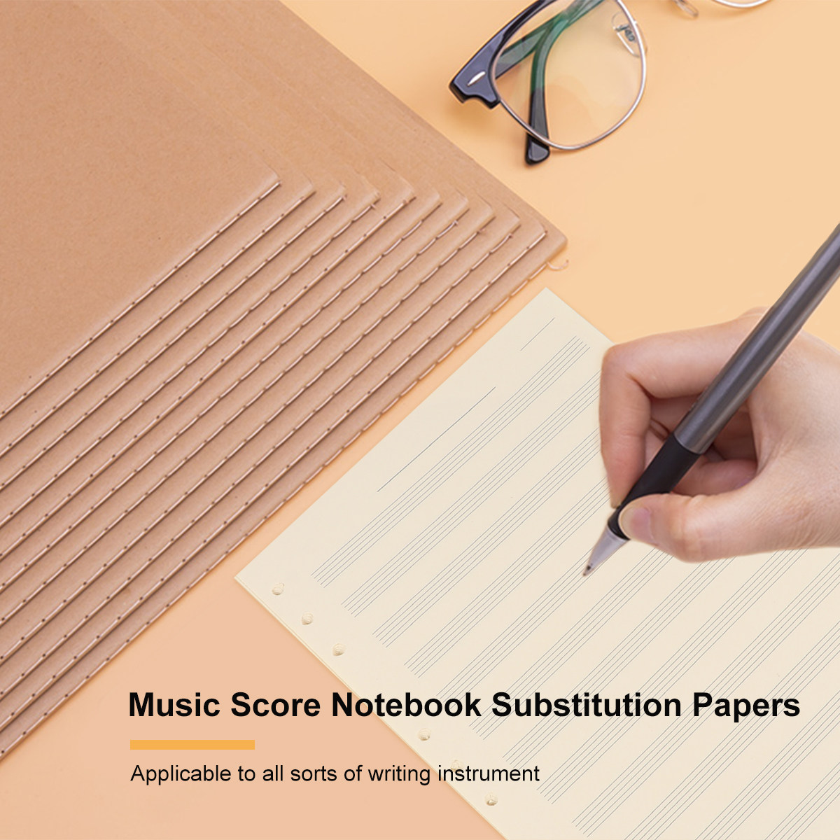 100 Blatt Notenpapier, 5-stufi – Blank Sheet Music Notebook Bewertung und Preis