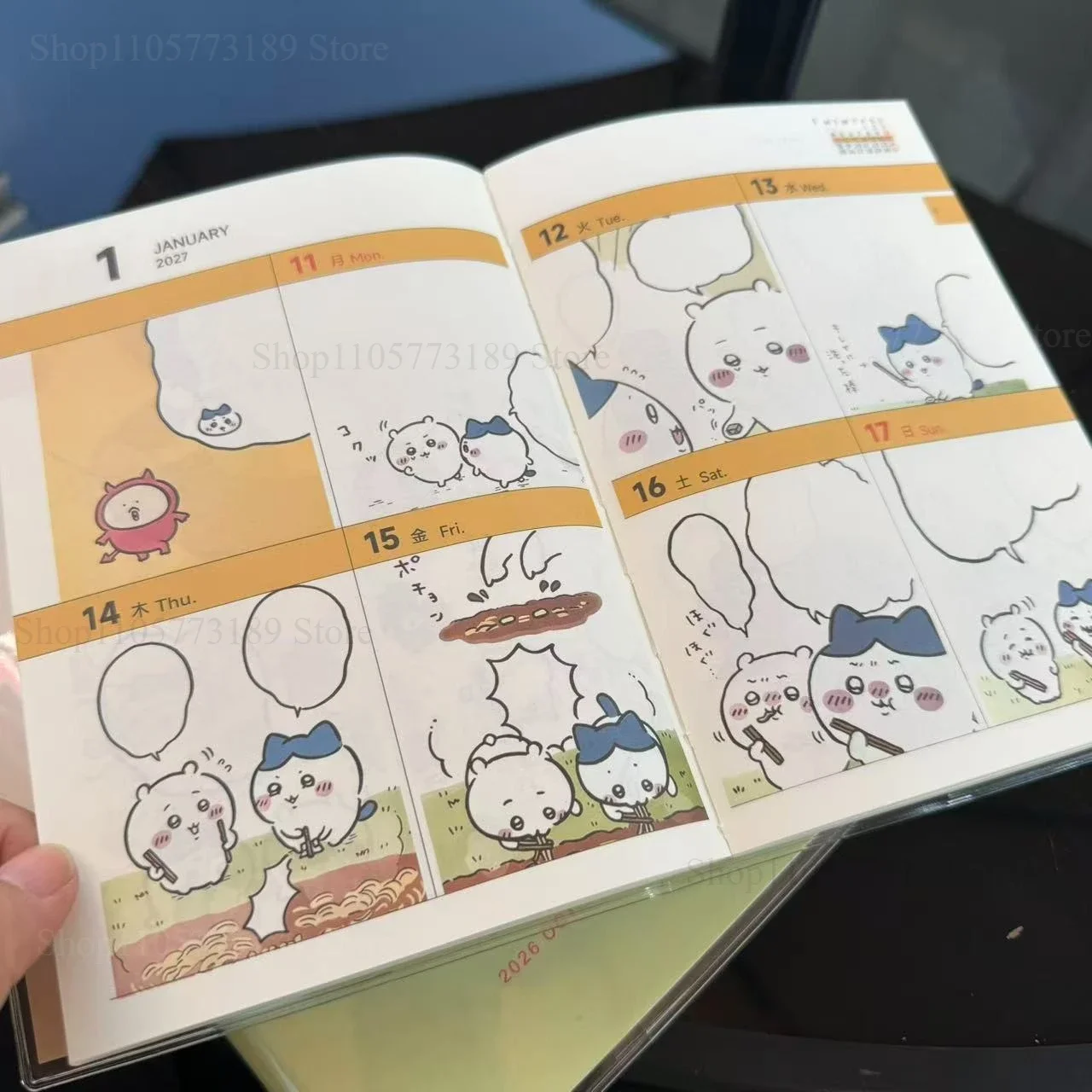 Chiikawa 2027 Wochen- und Mona – Stationery Books Bewertung und Preis