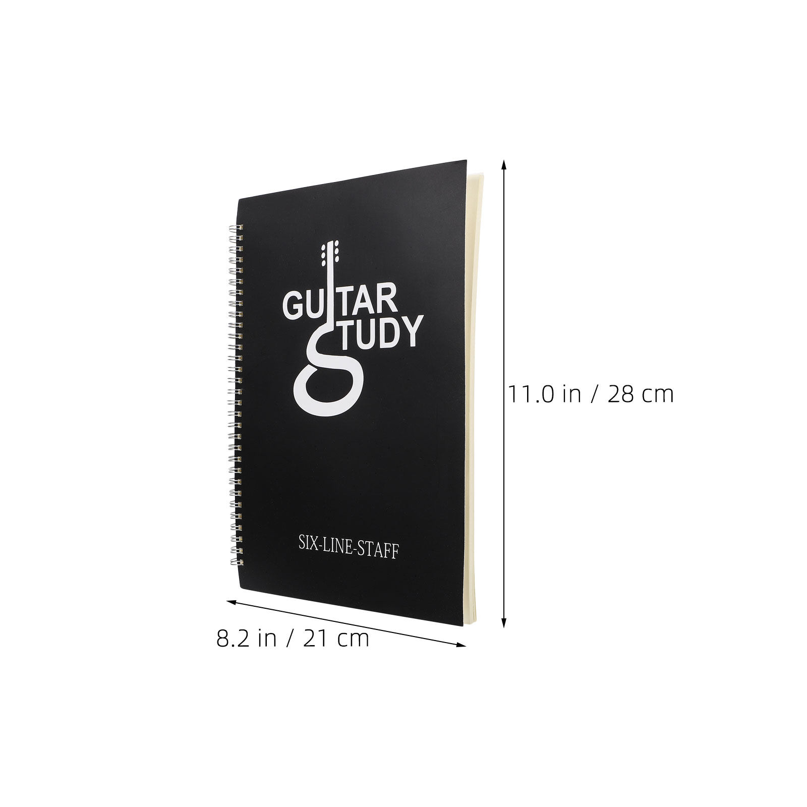2 Stück 6-Saiten-Gitarren-Tabl – Blank Sheet Music Notebook Bewertung und Preis