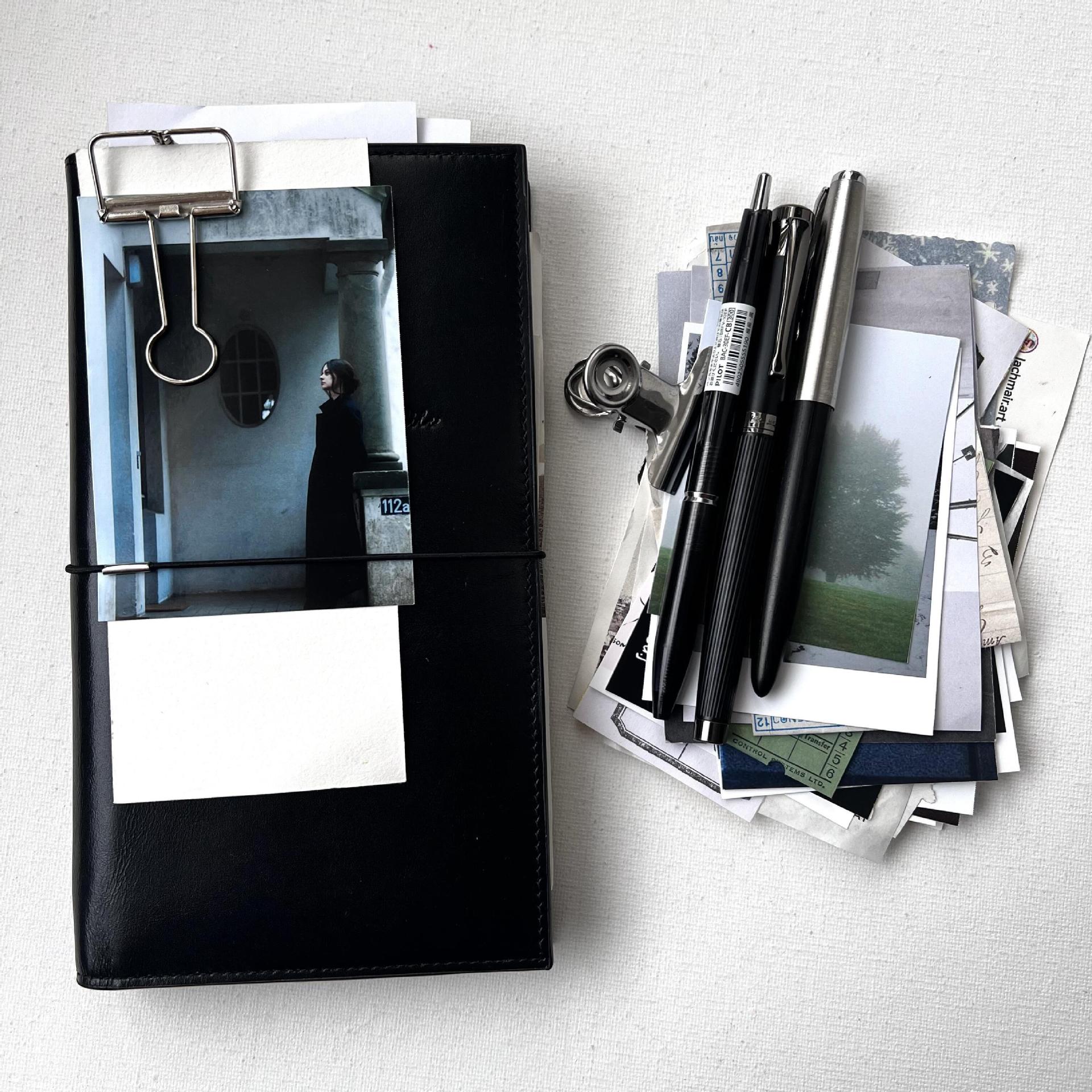 Schwarzes Leder-Notizbuch A6 m – Vintage Leather Journal Notebook Bewertung und Preis